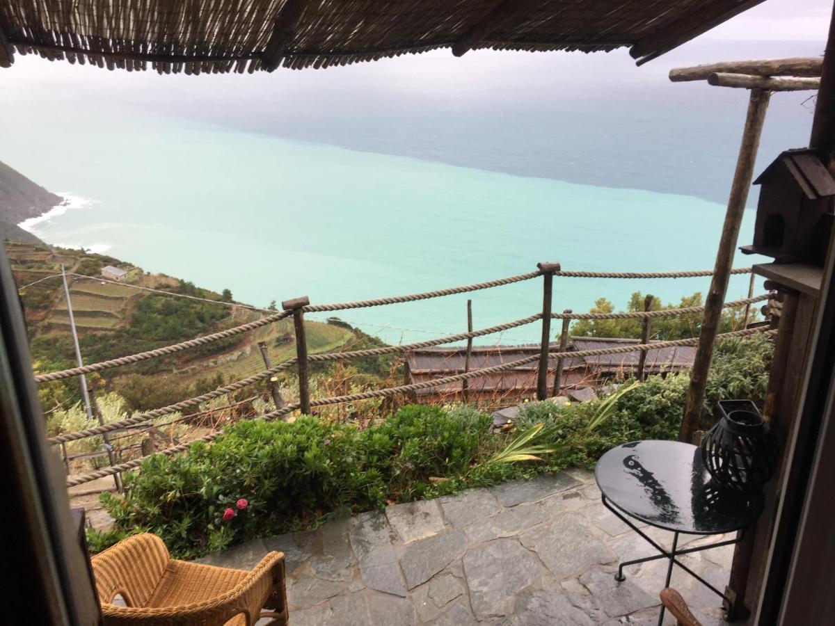Refuge Uwabio Organic Vineyard Cinqueterre Villa Riomaggiore Bagian luar foto